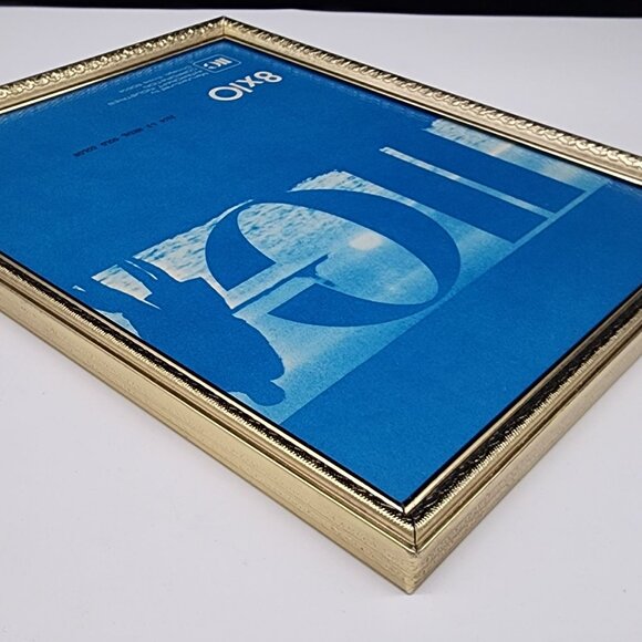 Gold-Tone 8x10 Picture Frame With Intricate Detailing By Integration Industries - Picture 4 of 7